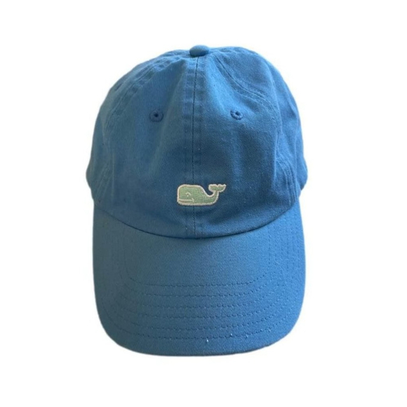 Vineyard Vines Men's Light Blue Whale Cap - Picture 2 of 3